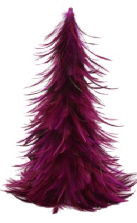 Christmas Feather Trees
