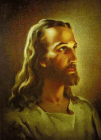 Jesus Portrait - Small Print