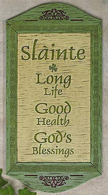 Old Fashioned Irish Blessings Pub Plaque - ONLY 1 LEFT