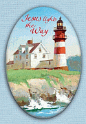Jesus is the Way Lighthouse Pin
