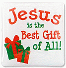 Jesus, Best Gift of All Lapel Pin - OUT OF STOCK
