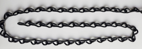 Black Single Jack Chain - Size 14 - By the Foot