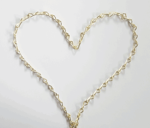 Gold Single Jack Chain - 20 Gauge - By the Foot