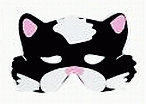 Kitty Cat Foam Kids Mask - ON SALE .49 ea