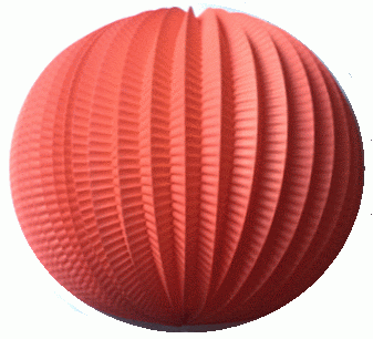 Red Paper Party Balloon - ON SALE