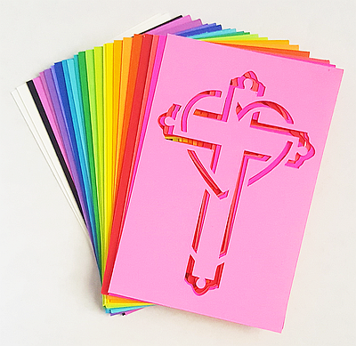 Christian Symbol Prayer Cards