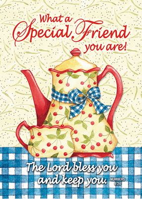 What a Special Friend Teapot Pocket Cards