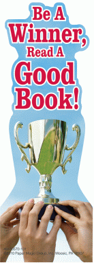 Be a Winner Trophy Bookmark