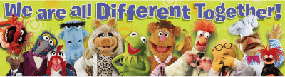 Muppets...We are Different Together Banner