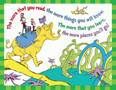 Dr Seuss Places You Will Go Poster