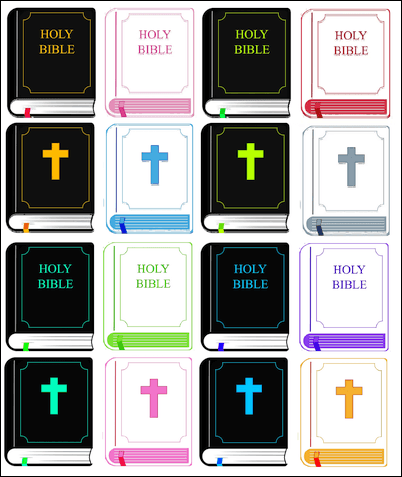 Larger Bible Stickers