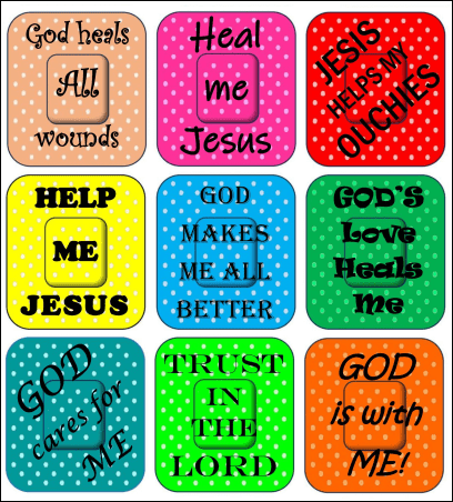 Christian Band-aid Stickers