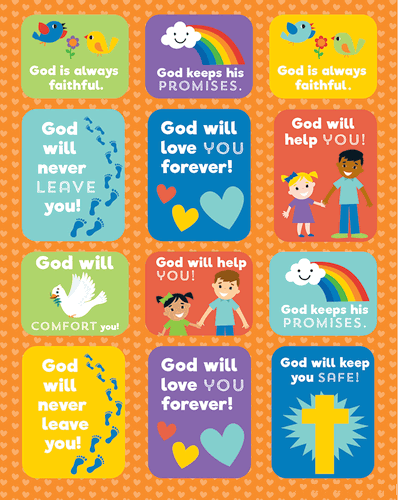 Gods Promises for Kids Stickers