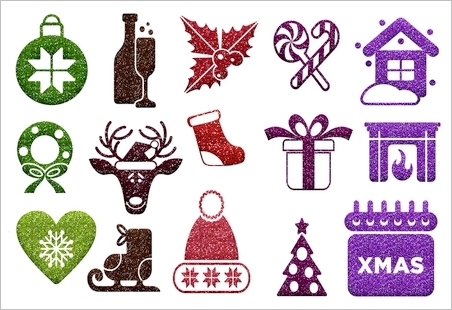 Christmas Symbols Stickers