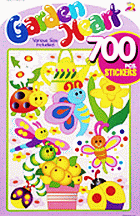 Garden Bugs, Flowers & Hearts Sticker Book