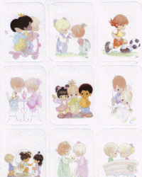 Precious Moments Praise Stickers - Only 5 Left