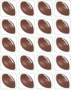 Realistic Football Stickers