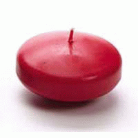 Floating Wedding Candles - Red