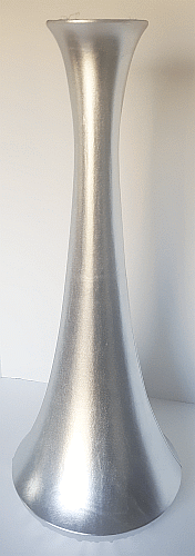 Metallic Silver Wedding Centerpiece Spandex Vase Kit