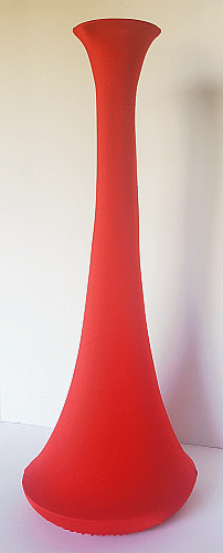 Red Wedding Centerpiece Spandex Vase Kit