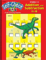 Addition and Subtraction 11-18 - Self-Check Workbook
