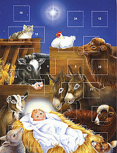 Baby Jesus Advent Calendar - OUT OF STOCK