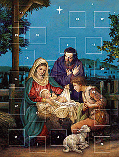Holy Night Advent Calendar