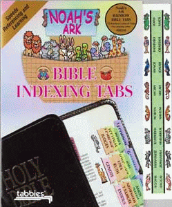 Noahs Ark Bible Tabs for Children