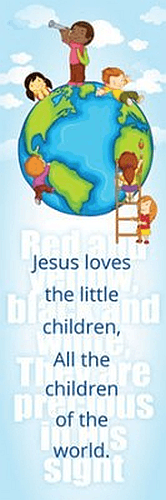 Jesus Loves the Little Children Bookmarks