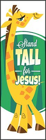 Stand Tall for Jesus Christian Bookmarks