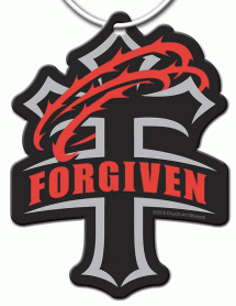 Forgiven Cross Car Air Freshener