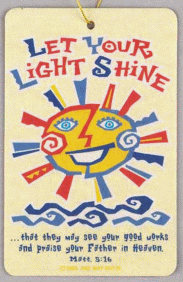 Let Your Light Shine Auto Air Freshener