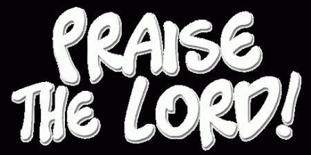 Praise the Lord Christian Auto Window Stickers
