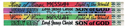 Names of Jesus Christian Pencil