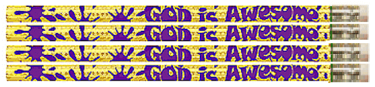 God is Awesome Bible Pencils