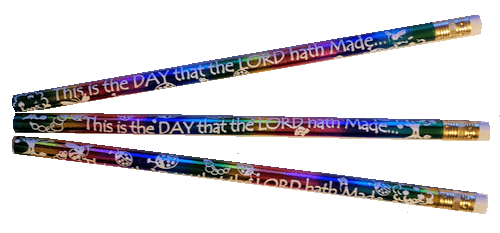 This is the Day Metallic Christian Pencil