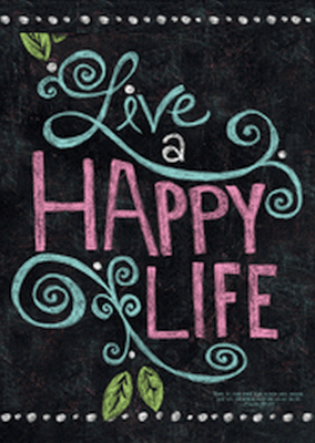 Happy Life Christian Poster