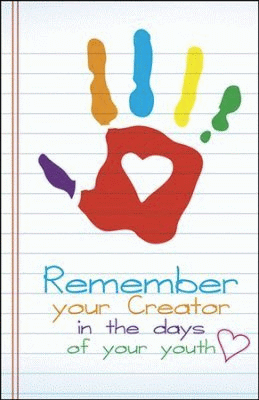 Remember Your Creator Handprint Mini Poster