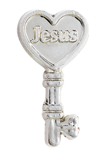 Jesus is the Key Lapel Pins