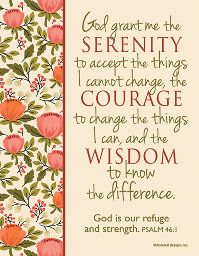 Serenity Prayer Magnet