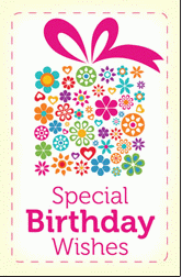 Special Birthday Wishes Postcard