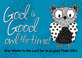 God is Good All the Time Postcard