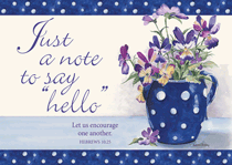 Just a Note Postcard