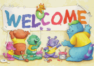 Welcome Monster Postcard - Only 10 Left