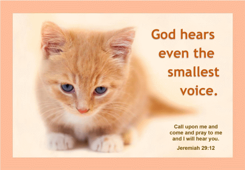 God Hears Even the Smallest Voice Poster