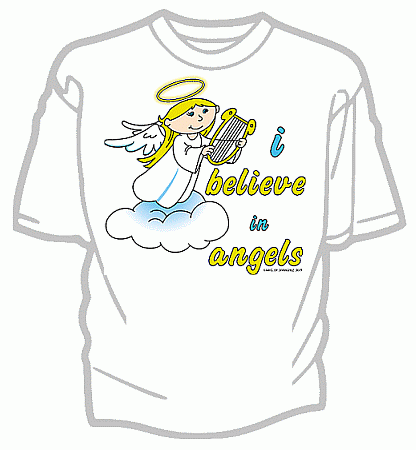 I Believe in Angels Tshirt - Youth