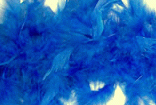Fluffy Blue Boa