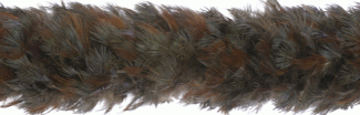 Blue Pheasant Feather Boa