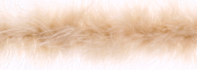 Beige Marabou Feather Boa - ON SALE - Only 3 Left