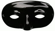 Feather Mask Blanks - Black
